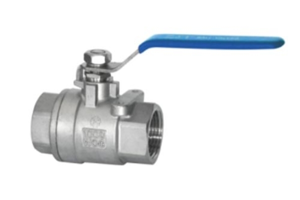 Q11F two-piece stainless steel ball valve with internal thread